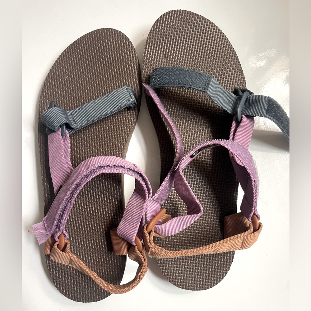 Multi color Teva Sandals